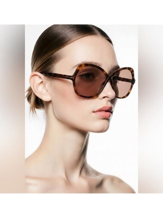 - New ?Authentic Tom Ford TF1013 52Y Rosemin Butterfly Sunglasses, 64mm main image 7
